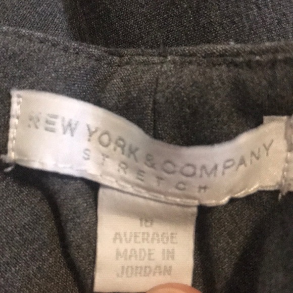 Women’s NewYork&Company Gray Dress Pants - Picture 3 of 3